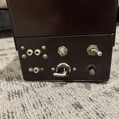 E.F. Johnson Viking 250-33 10 watt vintage tube amplifier project PP triode 6B4G image 5
