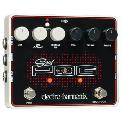 New Electro-Harmonix EHX Soul Pog (Nano Pog + Soul Food) Guitar Effects Pedal!