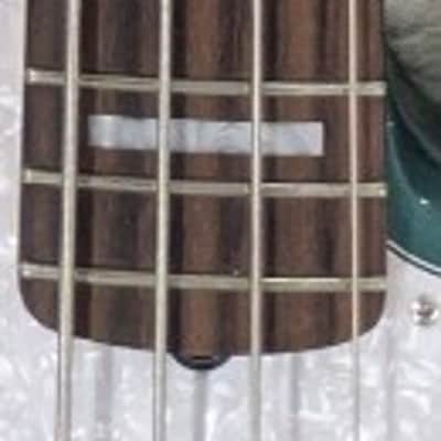 Fender Adam Clayton Jazz Bass Rosewood Fretboard Sherwood Green Metallic - Demo image 9