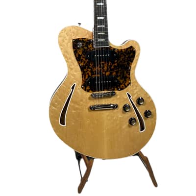 Kauer Guitars Super Chief, Natural Birdseye Maple Top, 2 P-90's, 6lbs 14oz NEW (Authorized Dealer) image 7