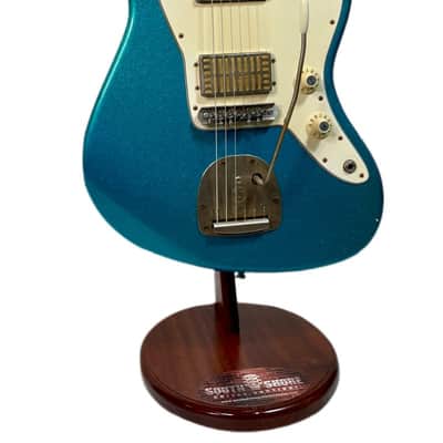 Mario Martin Guitars Jazzbastard Fine Flake Lake Placid Blue, Mojo Dual Foils 7lbs NEW (Authorized Dealer) image 2