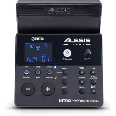 Alesis Nitro Max Electronic Drum Set, 8-Piece image 12