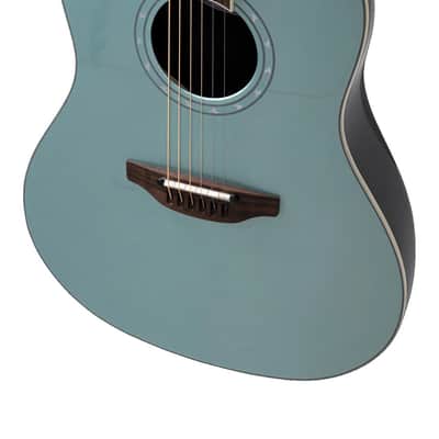 Ovation Pro Series Elite TX E-Acoustic Guitar 2058TX-5 Black Textured 12-String (2058TX-5-G) image 9