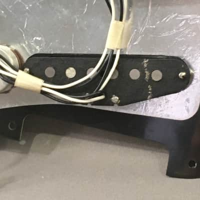 Vintage Fender Japan 1983 JV Era Relic Strat Guitar Pickups Loaded Pickguard MIJ image 8