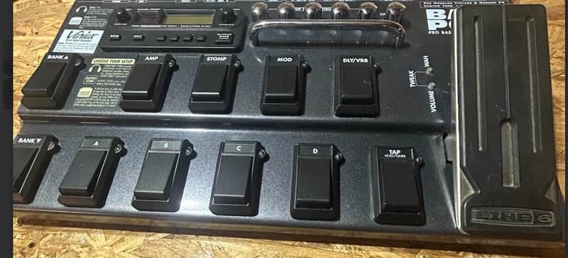 Line 6 Bass POD xt Live Multi-Effect and Amp Modeler | Reverb