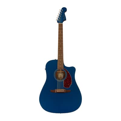 Fender Redondo Player Acoustic-Electric Guitar - Lake Placid Blue image 2