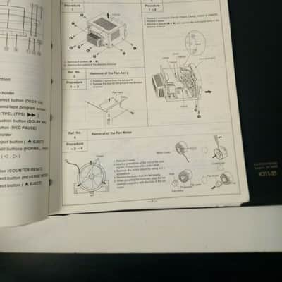 Lot of Vintage Panasonic CD Players/Amplifier Service Manuals SL-SW202-SU-HT500 image 8