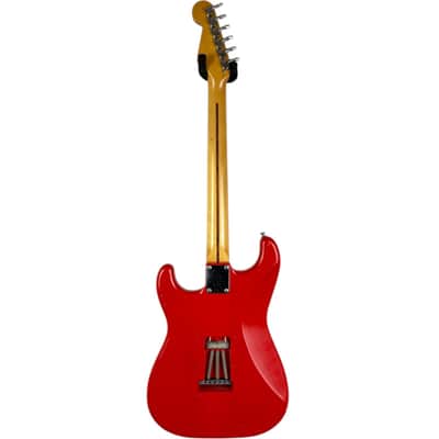 Fender Japan Stratocaster 1993-1994 - Red Repaint - Vintage image 4
