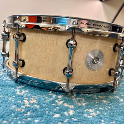 14” x 5.5” MAPLE/WALNUT HYBRID Mapex ARMORY The PEACEMAKER Snare Drum image 8