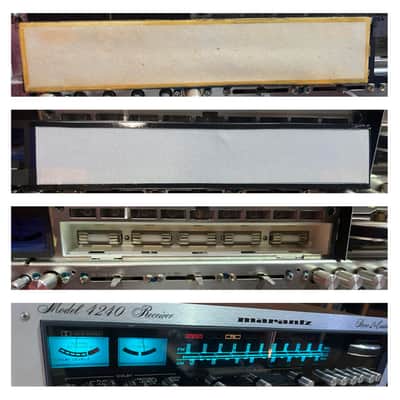 Marantz 4240 Stereo/Quadradial 4 AM/FM Receiver, partially recapped and beautiful condition. image 4