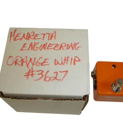 Henretta Engineering Orange Whip Compressor | Reverb