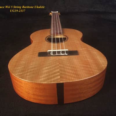 Bruce Wei 5 string baritone ukulele 2025 - Satin image 2