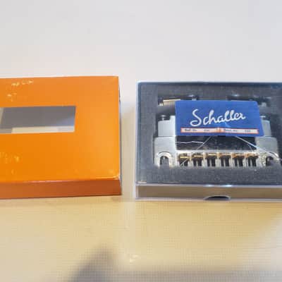 Schaller 456 Chrome Bridge ~ Tony Iommi Old Boy Jaydee Guitar ~ Germany Stud Mount image 1
