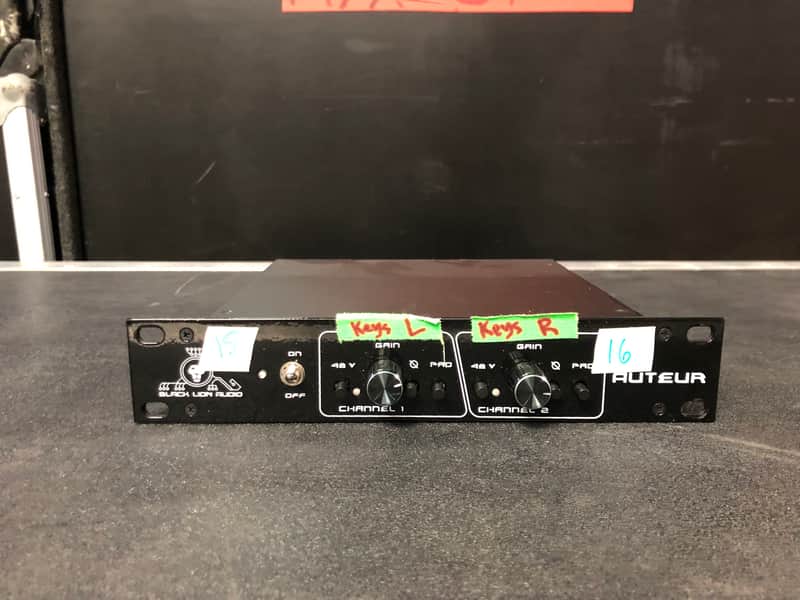 Black Lion Audio 2 Channel Auteur Preamp Owned by Young The Giant image 1