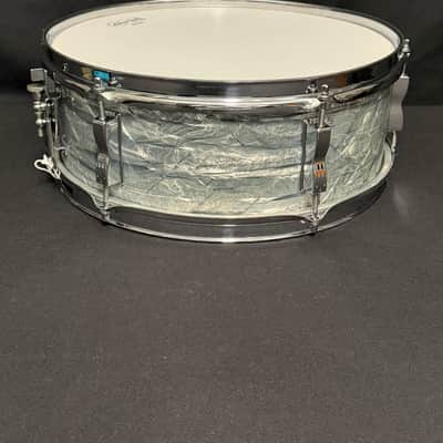 Ludwig Pioneer Snare Drum 14" x 5" 1968 - Sky Blue Pearl image 7