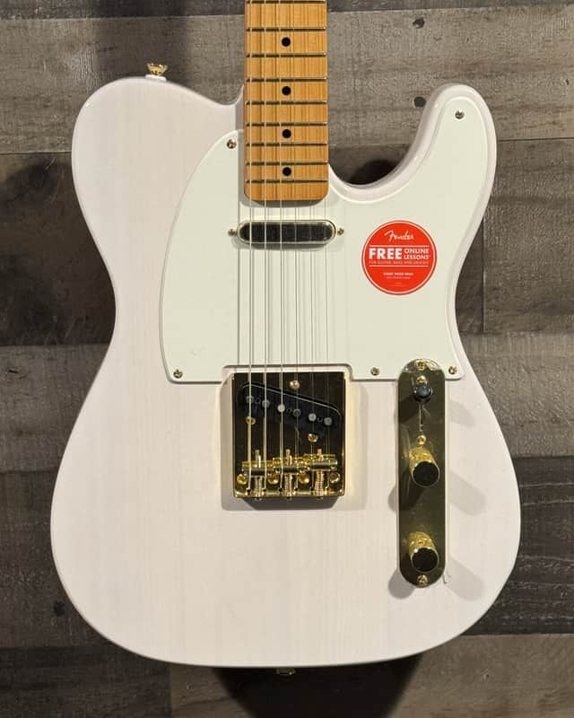 Fender FSR Squier Classic Vibe 50's Telecaster White Blonde image 1