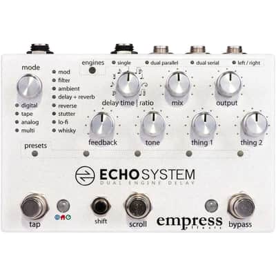 Empress Effects Echosystem Dual Engine Multi-Mode Delay Pedal image 1