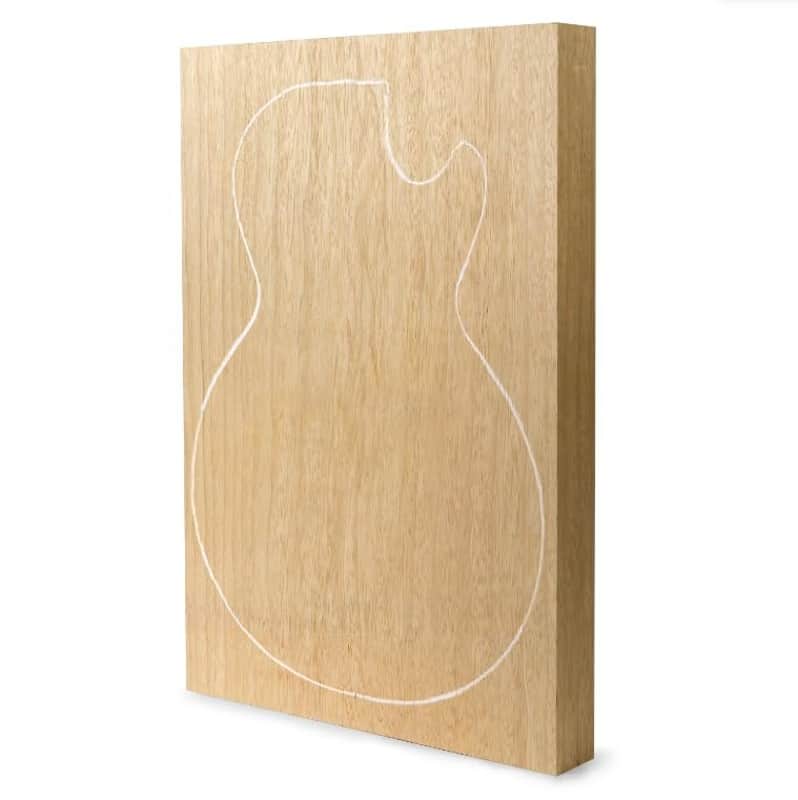 StewMac Korina (White Limba) Body Blank, 3-Piece image 1