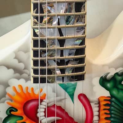 Jackson Dragon,  2003 Custom Shop- Hand painted image 3