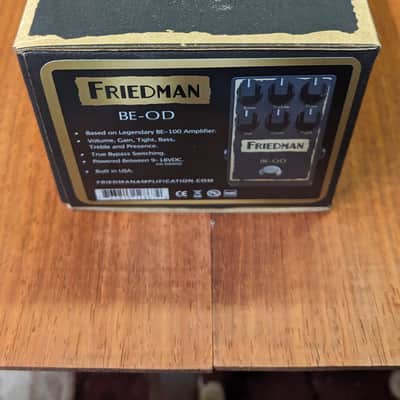 Friedman BE-OD Overdrive 2010s - Black image 1