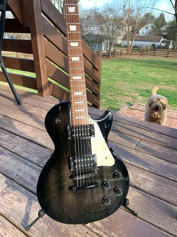 Epiphone Les Paul Studio Pearl 1998 Transparent Black Fade Finish