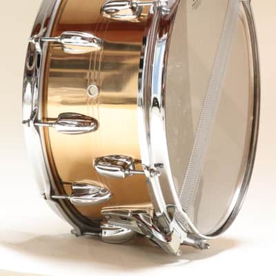 Slingerland 6.5x14 "Two-to-One", Copper Over Brass Snare Drum, 1979-1982 / INSPECTED & TESTED image 3