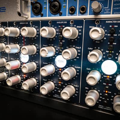 Elysia nvelope 500 Stereo / Dual-Mono 500 Series Impulse Shaper / Dynamics Processor Module 2010s - Blue image 2