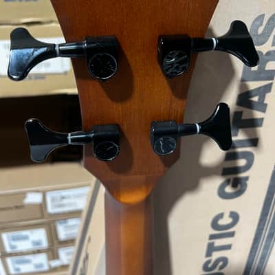 Ibanez AEGB24E AEG Acoustic-electric Bass Guitar - Black High Gloss image 6