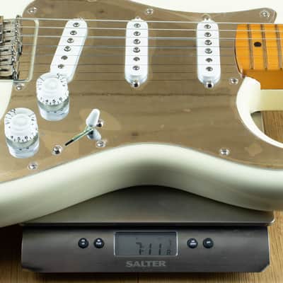 Fender Nile Rodgers Hitmaker Strat Maple Olympic White NR00943 image 5
