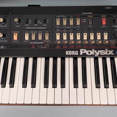 Korg PolySix with KiwiSix MIDI, power upgrades and overlay image 5