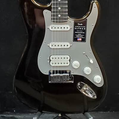 Fender American Ultra II Stratocaster HSS with Ebony Fretboard - Texas Tea w/FREE Pro Set Up image 1