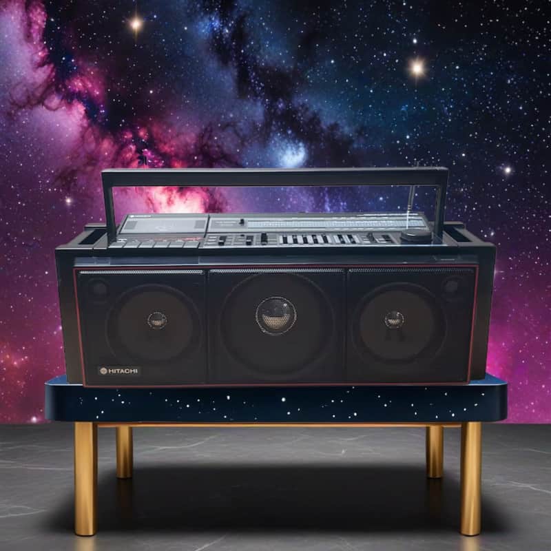 Hitachi TRK-7620HC 90's - Black | Reverb