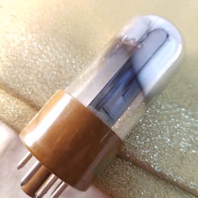 Sylvania JAN-CHS-6V6GTY tNOS AT1000 TESTED Vacuum Tube brown base military Premium Beam Power 6V6 1949-1967 image 6