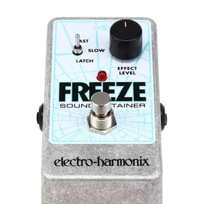 Electro-Harmonix Freeze Nano Sound Retainer Sustain Pedal 2010 - Present - Blue / Gray image 6