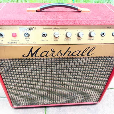 Marshall 2060 Mercury 1x12" Guitar Combo 1972 - 1973 - Red image 1
