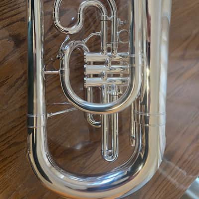 Jupiter JBR1101M Quantum Mark II Series Marching Euphonium 2022 - Silver image 8