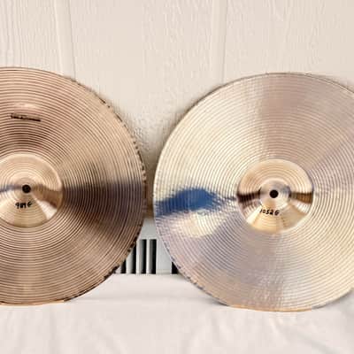 Vintage Paiste Formula 602 Pre-Serial Medium Hi-Hats (EXCELLECT CONDITION) image 10