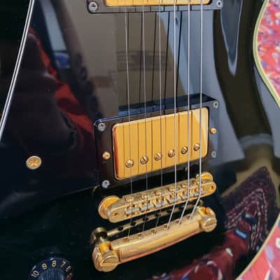 *RARE* 1987 Greco "Mint Collection" EGC68-50 EGC-600 LH - '68 Les Paul Custom Reissue - Killer Black Beauty - Lefty Left-Handed Japan MIJ image 10