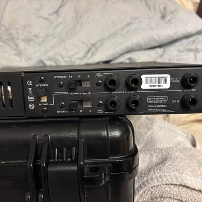 Synergy SYN-5050 Rack Mount All-Tube Power Amp 2017 - Black image 3