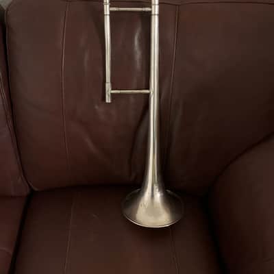 Conn 4H Bb Tenor Trombone (1916) SN 150890 (Gold wash bell) (4) (S) (LP) (professional) 7” Bell image 9