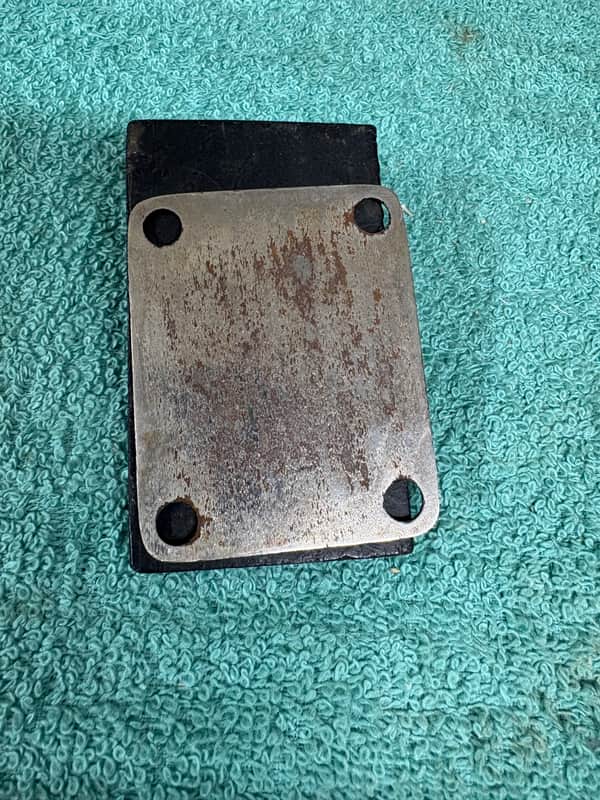 1954-Fender Stratocaster Neck Plate repro? image 1
