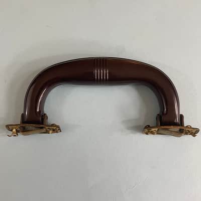 1950s Fender Brown Bakelite Broadcaster Nocaster Telecaster Esquire Case Handle! P263 image 2