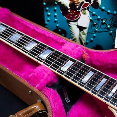 Gibson ES-355 B.B. King Lucille Signature 1990 - Cherry Red image 8