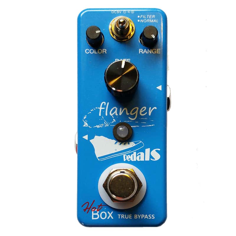 Hot Box Pedals Flanger Attitude Series True Bypass Micro Guitar Effect Pedal image 1