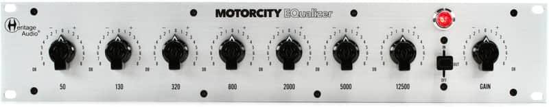 Heritage Audio MotorCity EQualizer - Mono 7-band Passive EQ image 1
