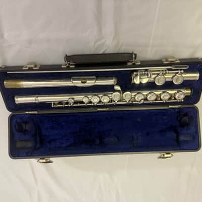 Armstrong USA 104 student C flute JUST SERVICED plays perfectly image 13