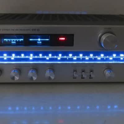 SONY STR-V3 AM/FM STEREO RECEIVER FULLY SERVICED RECAPPED + LED'S image 4