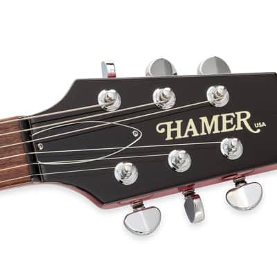 Hamer USA Artist Mahogany - Red Transparent image 17