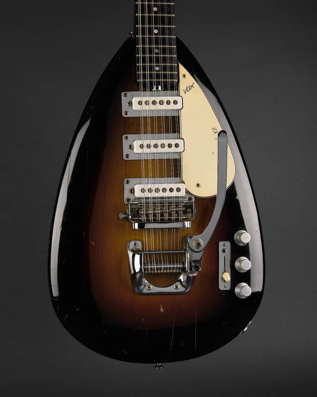 1966 Vox V223 Mark XII 'Teardrop' Sunburst - Good