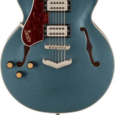 Gretsch G2622LH Streamliner Center Block Double-Cut with V-Stoptail Left Handed Gunmetal image 2
